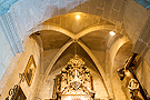 Bóveda de crucería de la Capilla de San Blas (Iglesia de San Mateo)