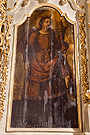 Lienzo de Santa Bárbara (Retablo de Nuestra Señora del Amparo - Capilla de los Riquelme - Iglesia de San Mateo)