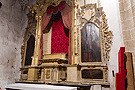 Cuerpo del retablo de Nuestra Señora del Amparo (Capilla de los Riquelme - Iglesia de San Mateo)