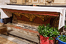Mesa del retablo de Nuestra Señora del Amparo (Capilla de los Riquelme - Iglesia de San Mateo)