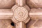 Clave central de la bóveda estrellada de la Capilla de los Riquelme (Iglesia de San Mateo)
