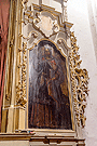 Lienzo de Santa Catalina (Retablo de Nuestra Señora del Amparo - Capilla de los Riquelme - Iglesia de San Mateo)