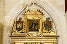 Ático del retablo de San Sebastian (Iglesia de San Mateo)