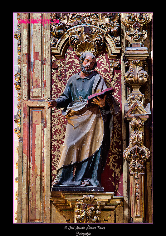 San Pedro (Retablo mayor de la Iglesia de San Juan de los Caballeros)