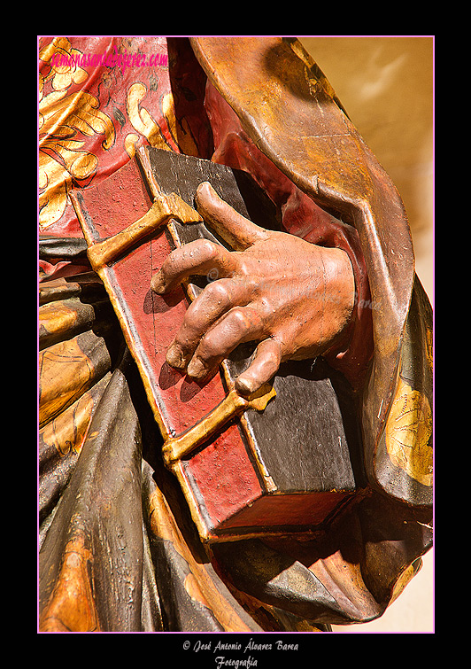 Mano izquierda de San Judas Tadeo (Iglesia de San Juan de los Caballeros)