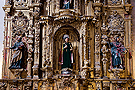 Primer cuerpo del retablo mayor de la Iglesia de San Juan de los Caballeros