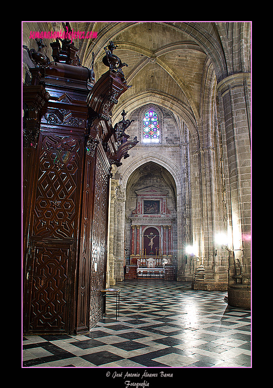 Nave del Evangelio de la Iglesia de San Miguel