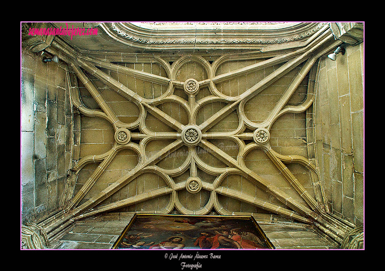 Bóveda de la Capilla Bautismal (Iglesia de San Miguel)