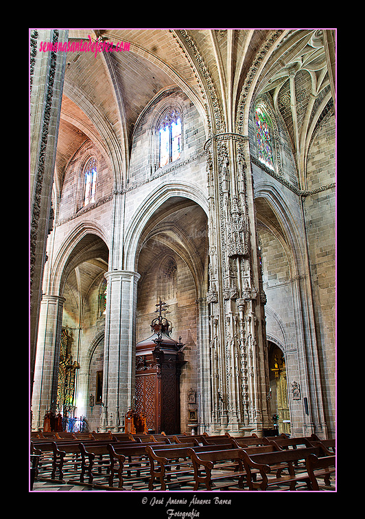 Vista desde la puerta de la Antesacristía (Iglesia de San Miguel)