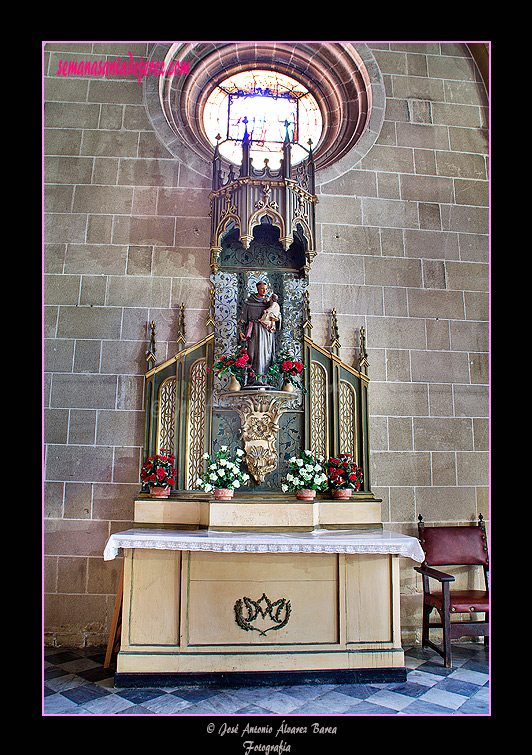 Retablo de San Antonio de Padua (Iglesia de San Miguel)