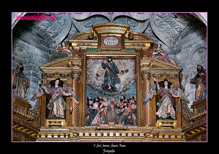 La Ascensión (Retablo Mayor de la Iglesia de San Miguel)