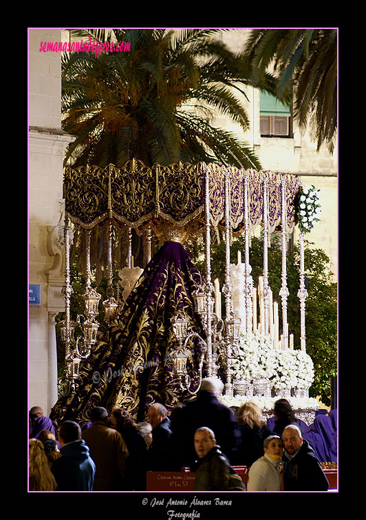 Paso de Palio de Nuestra Madre y Señora del Traspaso