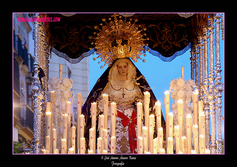 Paso de Palio de Nuestra Madre y Señora del Traspaso