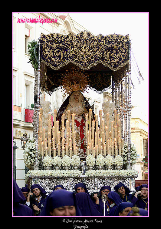 Paso de Palio de Nuestra Madre y Señora del Traspaso