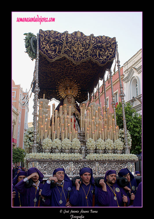 Paso de Palio de Nuestra Madre y Señora del Traspaso