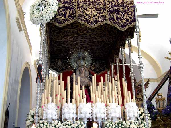 Paso de Palio de Nuestra Madre y Señora del Traspaso