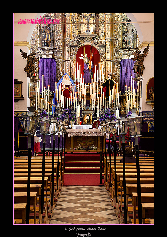 Altar de Cultos de la Hermandad del Nazareno 2012