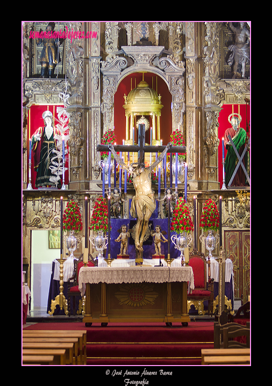 Altar de Triduo del Santísimo Cristo de la Buena Muerte (Hermandad de Jesús Nazareno) 2012