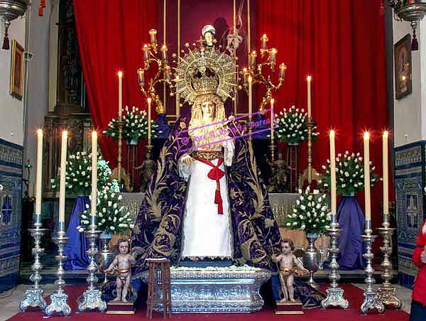 Besamanos de Nuestra Madre y Señora del Traspaso (29 de febrero de 2004)