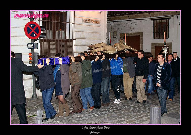 19 de enero de 2011 - Traslado de las Imágenes de la Hermandad del Perdón a la Iglesia de San Dionisio