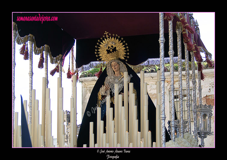 Paso de palio de María Santísima del Perpetuo Socorro