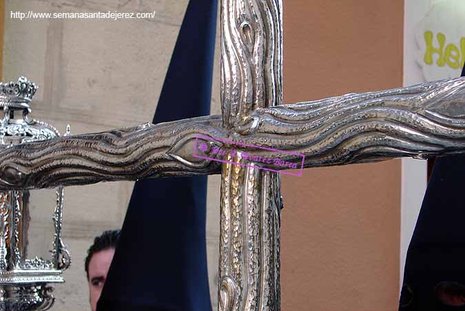 Cruceta de la Cruz de Guía de la Hermandad del Santísimo Cristo del Perdón