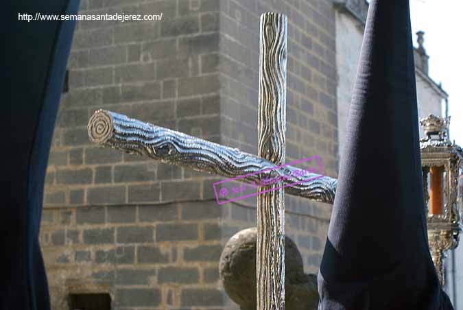 Cruceta de la Cruz de Guía de la Hermandad del Santísimo Cristo del Perdón