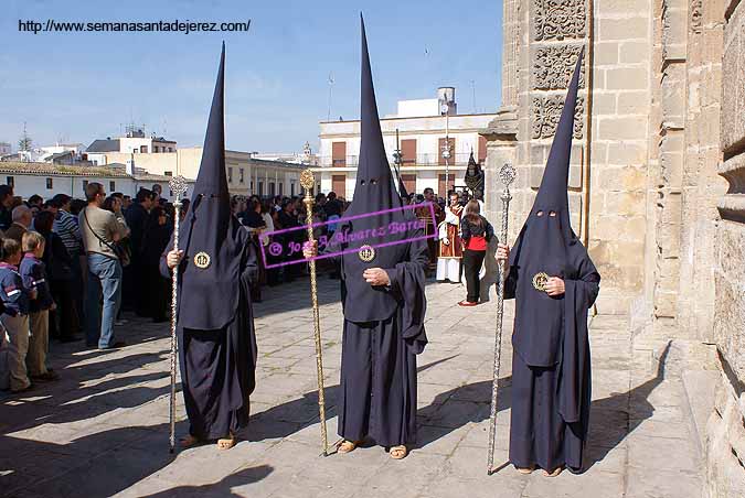 Presidencia del Paso de Palio de la Hermandad del Cristo del Perdón