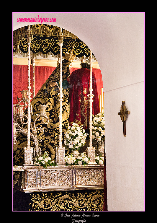 Paso de palio de Nuestra Señora de la Piedad