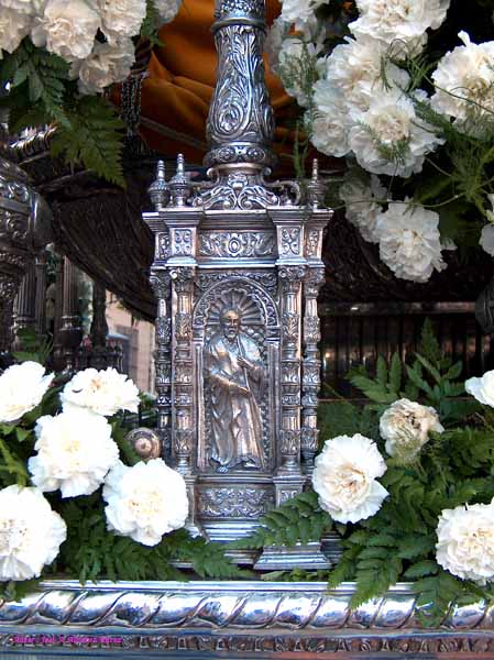 Basamento de varal del Paso de Palio del Duelo de Nuestra Señora de la Piedad