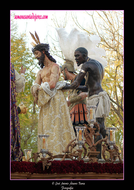 Paso de Misterio de Nuestro Padre Jesús de la Paz.