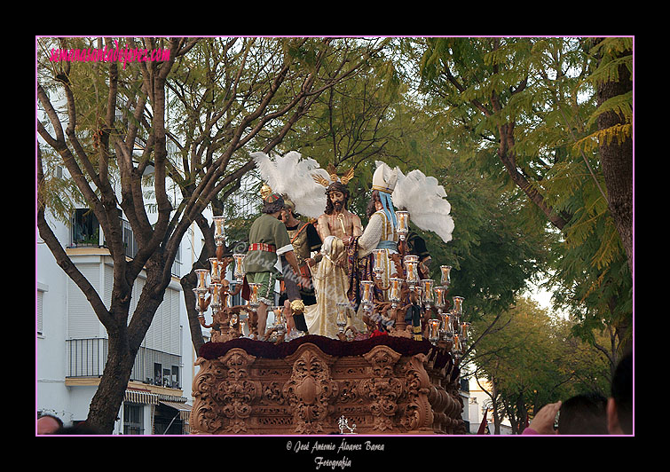 Paso de Misterio de Nuestro Padre Jesús de la Paz.