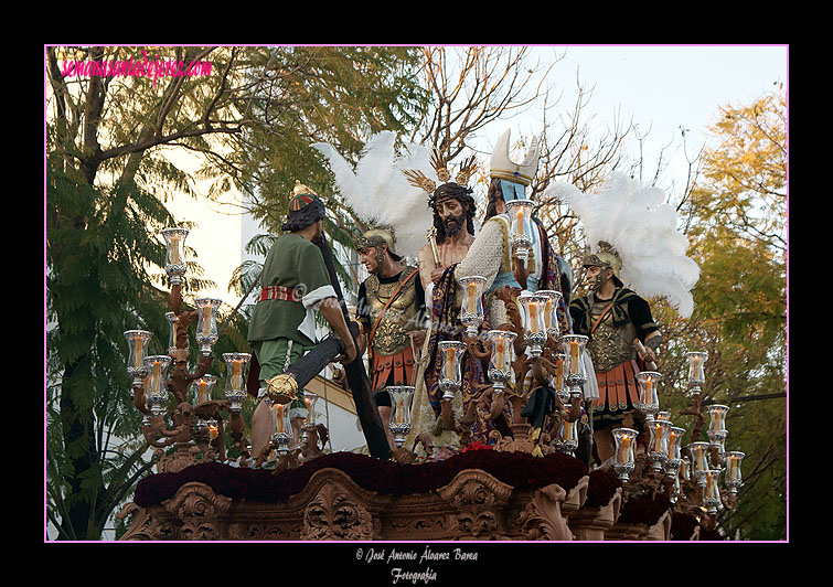 Paso de Misterio de Nuestro Padre Jesús de la Paz.