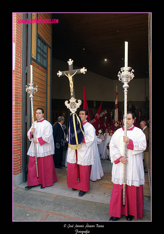 Cruz Parroquial de la Hermandad de la Paz de Fátima