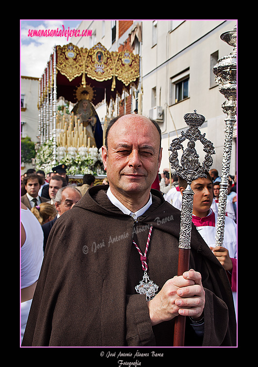 Fray Ricardo de Córdoba, diseñador del palio de Nuestra Señora del Refugio de los Pecadores