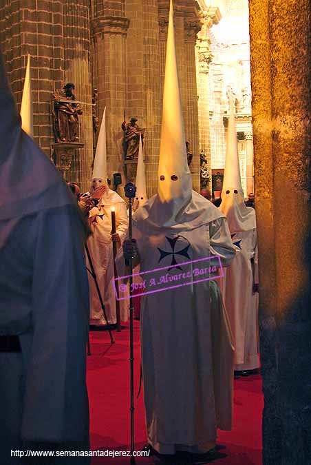 Nazareno de la Hermandad de Humildad y Paciencia