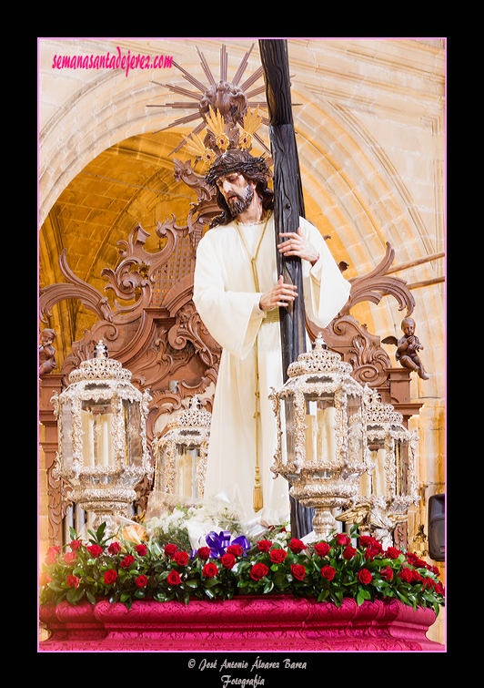 Nuestro Padre Jesús de la Salud en la Santa Iglesia Catedral con motivo de la erección canónica como Hermandad de Penitencia (12 de enero de 2013)