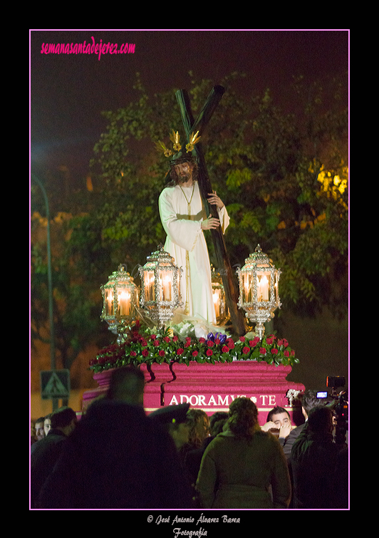 Traslado de vuelta de Nuestro Padre Jesús de la Salud de la Santa Iglesia Catedral con motivo de la erección canónica como Hermandad de Penitencia (12 de enero de 2013)