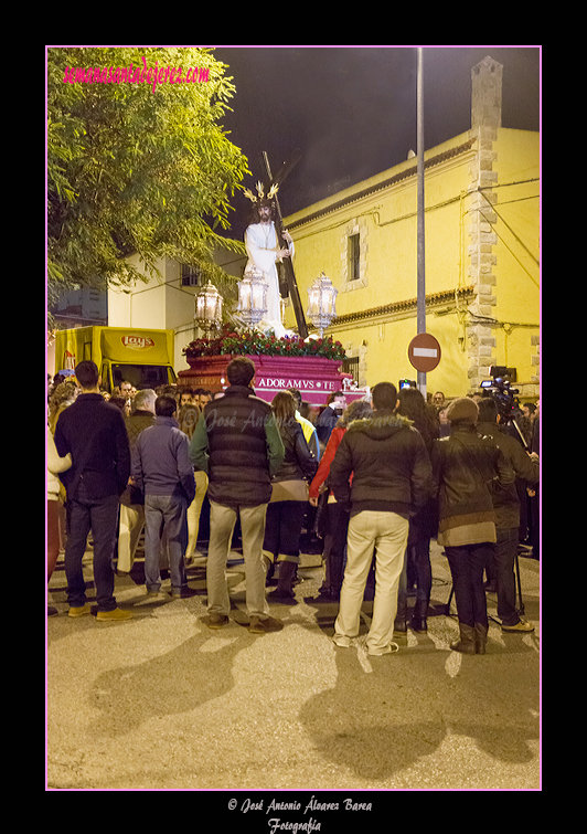 Traslado de vuelta de Nuestro Padre Jesús de la Salud de la Santa Iglesia Catedral con motivo de la erección canónica como Hermandad de Penitencia (12 de enero de 2013)