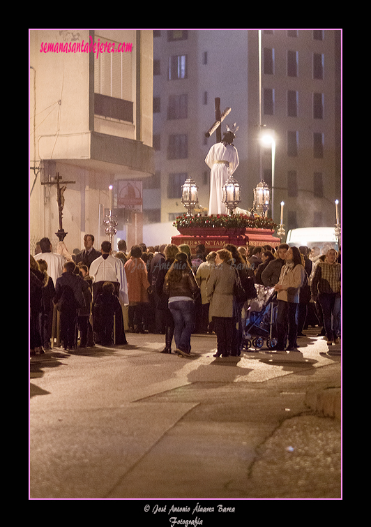 Traslado de Nuestro Padre Jesús de la Salud a la Santa Iglesia Catedral con motivo de la erección canónica como Hermandad de Penitencia (11 de enero de 2013)