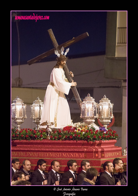 Traslado de Nuestro Padre Jesús de la Salud a la Santa Iglesia Catedral con motivo de la erección canónica como Hermandad de Penitencia (11 de enero de 2013)