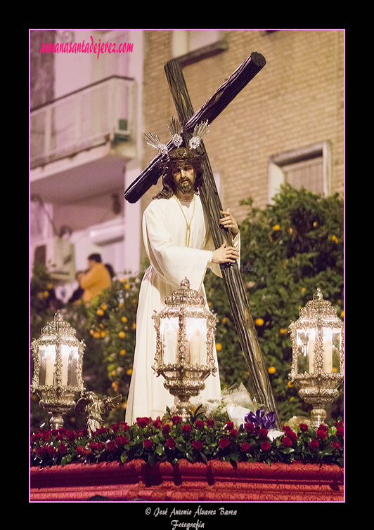 Traslado de Nuestro Padre Jesús de la Salud a la Santa Iglesia Catedral con motivo de la erección canónica como Hermandad de Penitencia (11 de enero de 2013)