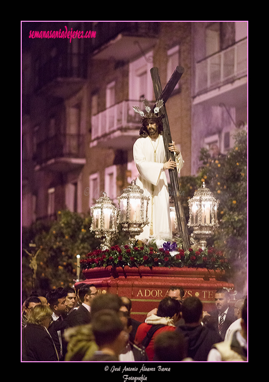 Traslado de Nuestro Padre Jesús de la Salud a la Santa Iglesia Catedral con motivo de la erección canónica como Hermandad de Penitencia (11 de enero de 2013)