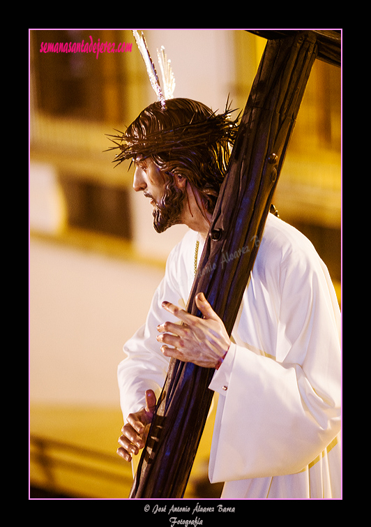 Traslado de Nuestro Padre Jesús de la Salud a la Santa Iglesia Catedral con motivo de la erección canónica como Hermandad de Penitencia (11 de enero de 2013)