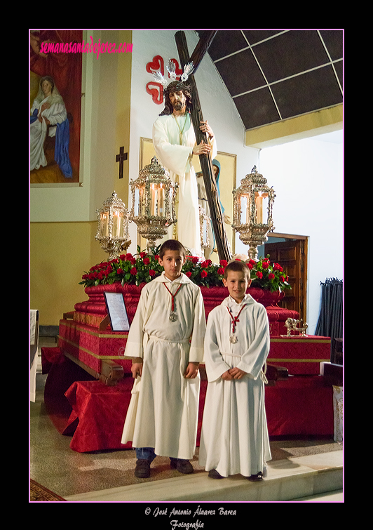 Traslado de Nuestro Padre Jesús de la Salud a la Santa Iglesia Catedral con motivo de la erección canónica como Hermandad de Penitencia (11 de enero de 2013)