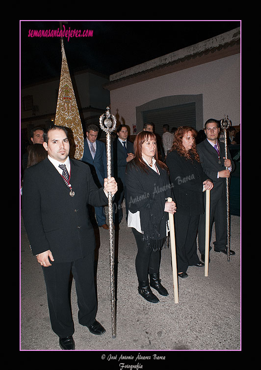 Acompañantes de la Agrupación Parroquial de Nuestro Padre Jesús de la Salud