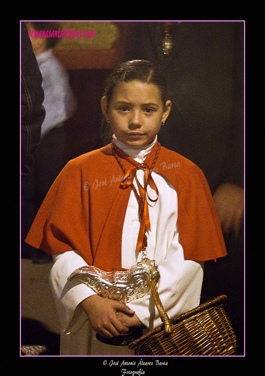 Monaguillo de la Agrupación Parroquial de Nuestro Padre Jesús de la Salud