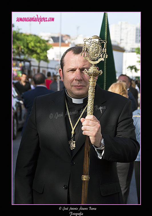 Director Espiritual en la Presidencia del Paso de Misterio de la Agrupación Parroquial de Nuestro Padre Jesús de la Salud