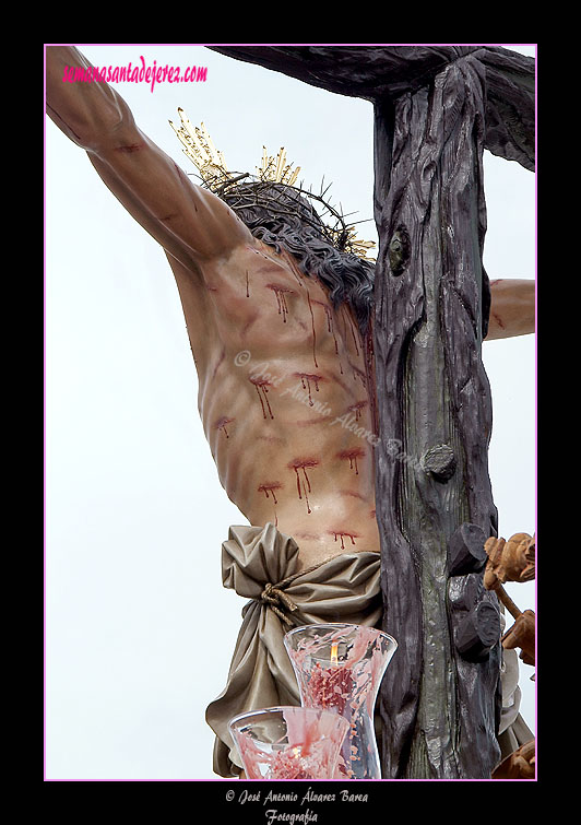 Espalda del Santísimo Cristo de la Sed