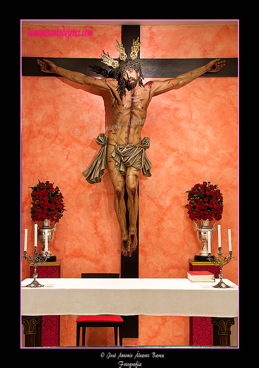 Altar de cultos de Témporas del Santísimo Cristo de la Sed 2011